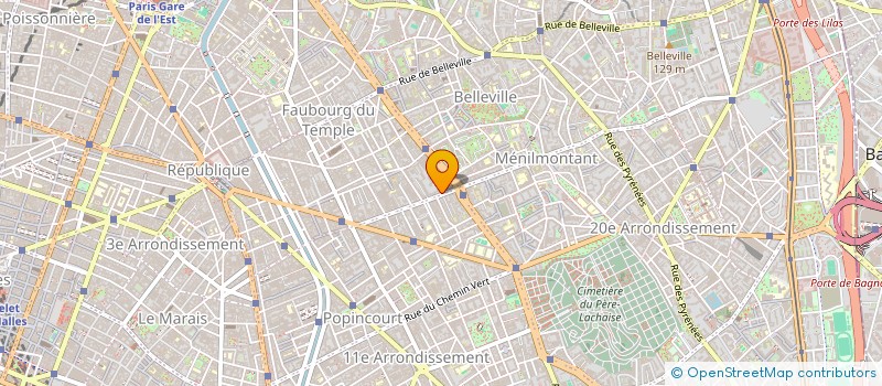 localisation de l'entreprise EUROPE QUARTZ VIDEO à PARIS