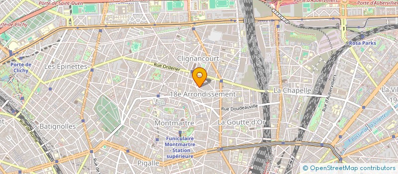 localisation de l'entreprise EUROPE RAYAL CANTEEN  PARIS