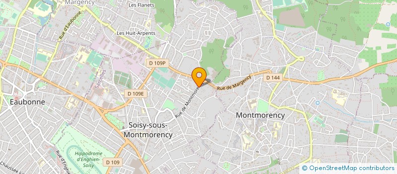 localisation de l'entreprise EUROPE RENOV à SOISY-SOUS-MONTMORENCY