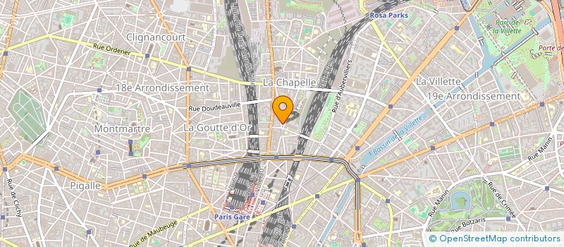 localisation de l'entreprise EUROPE RENOVATION FRANCE  PARIS