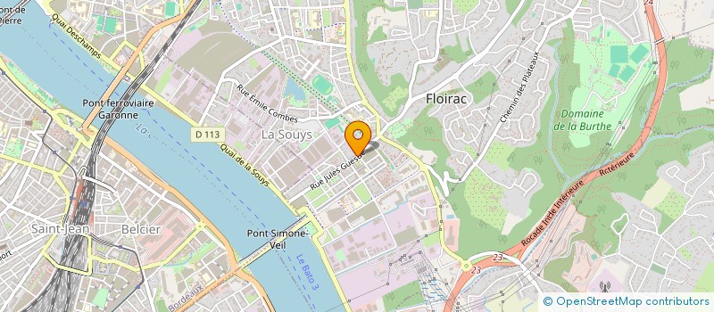 localisation de l'entreprise EUROPE SECURITE CONSEIL  FLOIRAC