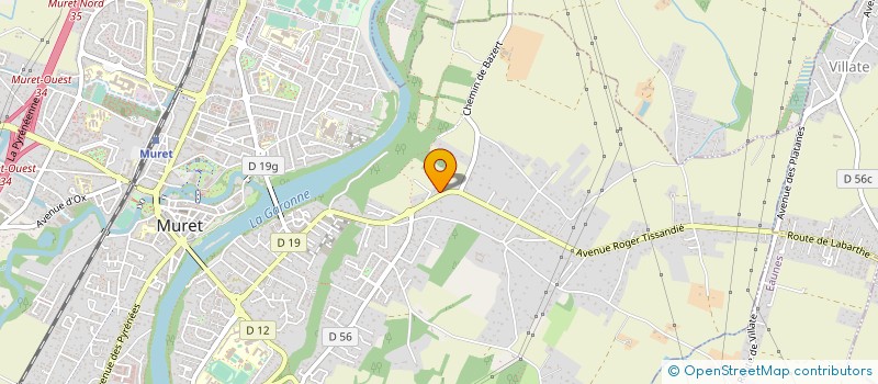 localisation de l'entreprise EUROPE SECURITY  MURET