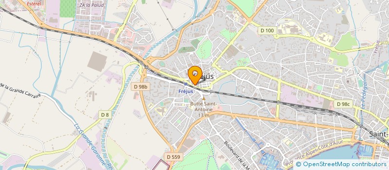 localisation de l'entreprise EUROPE SERVICES à FREJUS