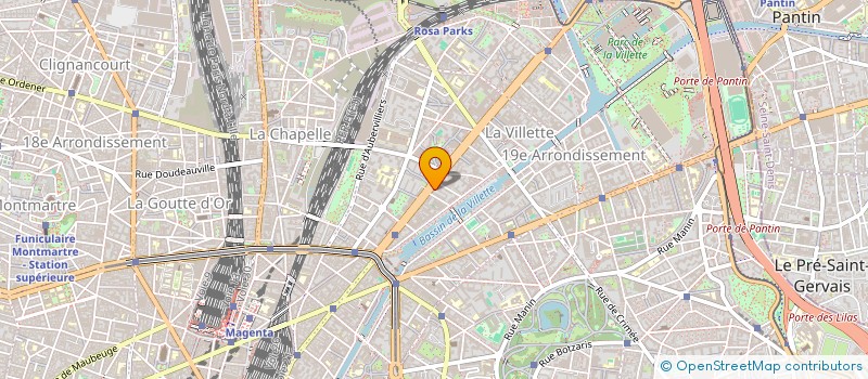 localisation de l'entreprise EUROPE SUCCES  PARIS