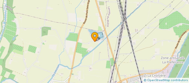 localisation de l'entreprise EUROPE SURPLUS MILITAIRE  LAPALUD