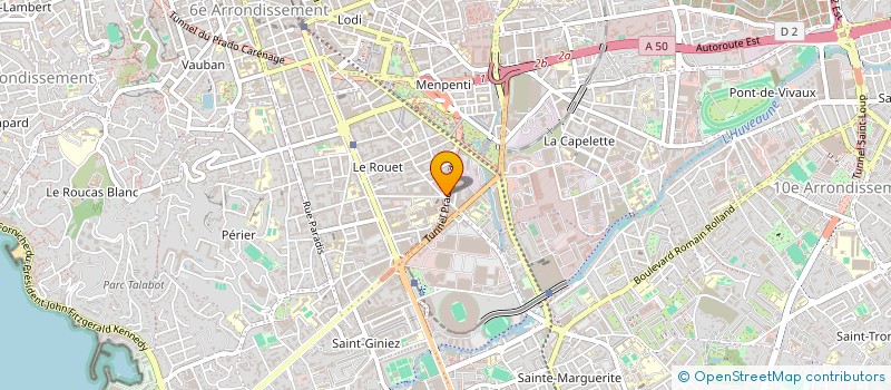 localisation de l'entreprise EUROPE TRADE WEB à MARSEILLE