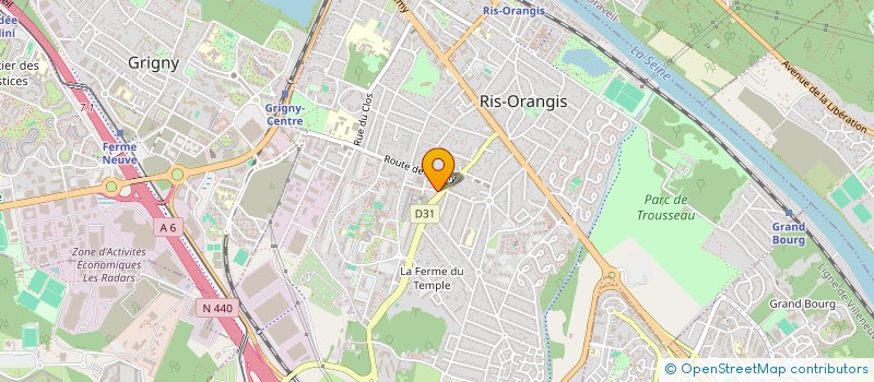 localisation de l'entreprise EUROPE TRANSFERT à RIS-ORANGIS
