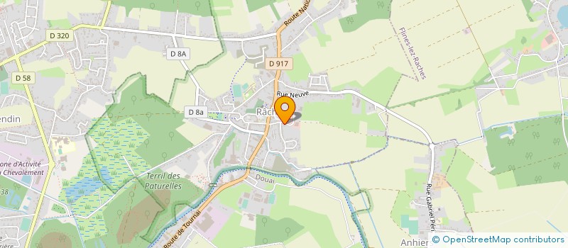 localisation de l'entreprise EUROPE TRANSPORT RAPIDE  RACHES