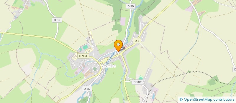 localisation de l'entreprise EUROPE TRANSPORTS SERVICES  VEZELISE