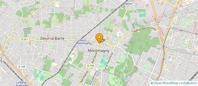 localisation de l'entreprise EUROPEAN BODYGUARD  MONTMAGNY