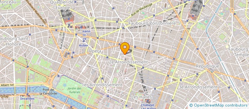 localisation de l'entreprise EUROPEAN BUSINEES CONSULTANTS à PARIS