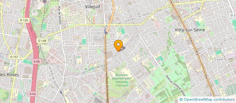 localisation de l'entreprise EUROPEAN CHAUFFEUR SERVICE  VILLEJUIF
