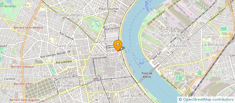 localisation de l'entreprise EUROPEAN COMPANY RESEARCH DEVELOPPEMENT à BORDEAUX