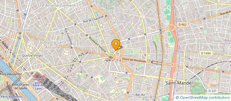 localisation de l'entreprise EUROPEAN CONSEIL RECRUTEMENT  PARIS