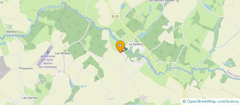 localisation de l'entreprise EUROPEAN CONSTRUCTION  MARSAIS-SAINTE-RADEGONDE