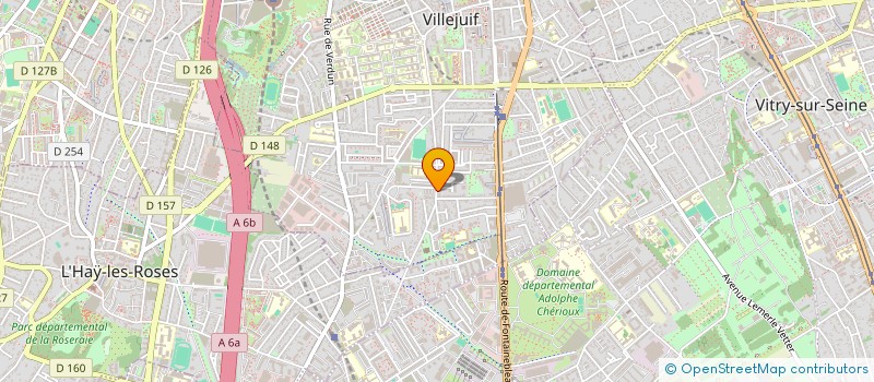 localisation de l'entreprise EUROPEAN CONVOYAGE  VILLEJUIF