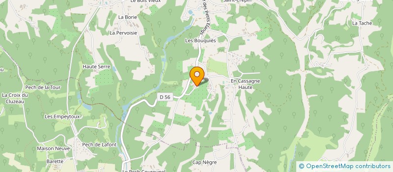 localisation de l'entreprise EUROPEAN COTTAGE UPGRADE à SALIGNAC-EYVIGUES