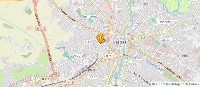 localisation de l'entreprise EUROPEAN CULTURNET CORPORATION à CASTRES