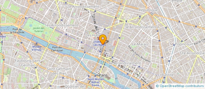 localisation de l'entreprise EUROPEAN CURRENCY EXCHANGE à PARIS