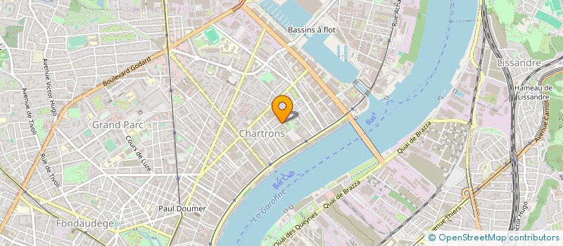 localisation de l'entreprise EUROPEAN DATA à BORDEAUX