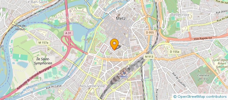 localisation de l'entreprise EUROPEAN DRINKS TRADING  METZ