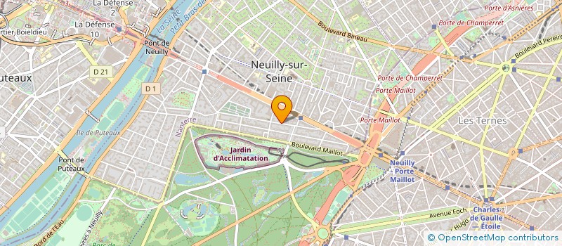 localisation de l'entreprise EUROPEAN EFFICIENCY à NEUILLY-SUR-SEINE