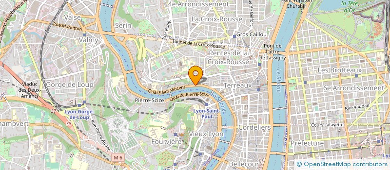 localisation de l'entreprise EUROPEAN FASHION GROUP à LYON