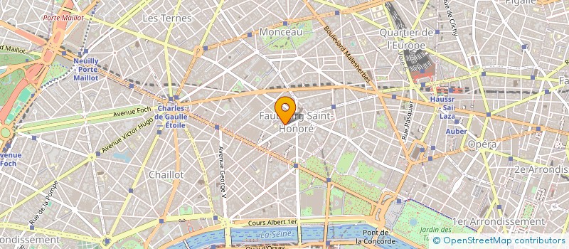 localisation de l'entreprise EUROPEAN FINANCE IMMOBILIER à PARIS