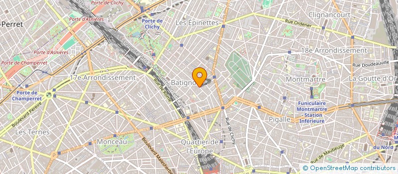 localisation de l'entreprise EUROPEAN FINANCIAL GROUP à PARIS
