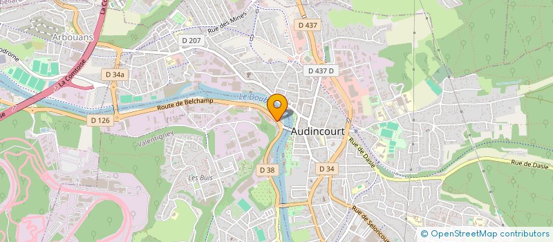 localisation de l'entreprise EUROPEAN GARDIANS à VALENTIGNEY