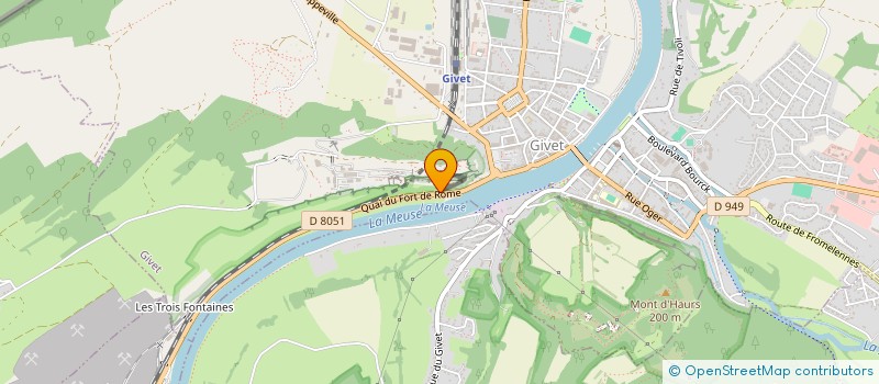 localisation de l'entreprise EUROPEAN HALAL FOOD FRANCE à GIVET