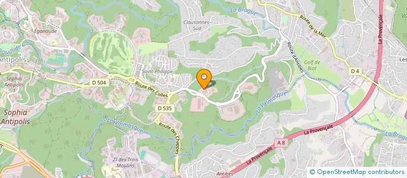 localisation de l'entreprise EUROPEAN HEART FOR CHILDREN  BIOT