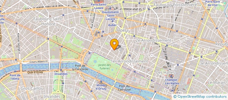 localisation de l'entreprise EUROPEAN HOMES 75 à PARIS
