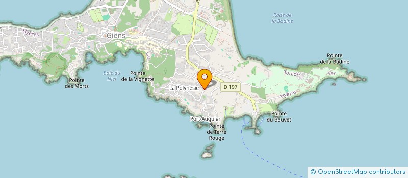 localisation de l'entreprise EUROPEAN ICE à HYERES