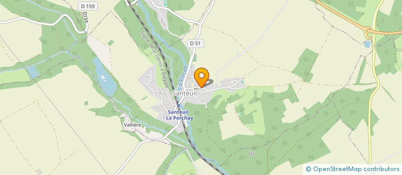 localisation de l'entreprise EUROPEAN INDO-PACIFIC THINK TANK ALLIANCE  SANTEUIL