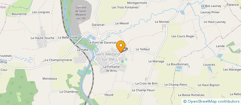 localisation de l'entreprise EUROPEAN INSTITUTE OF ARTIFICIAL INTELLIGENCE  SAINT-MEDARD-SUR-ILLE