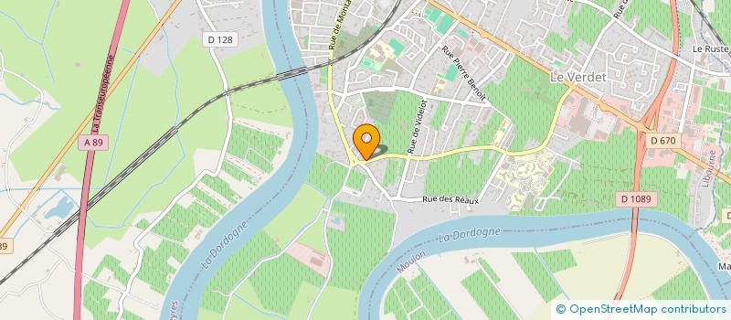 localisation de l'entreprise EUROPEAN INVEST GROUP à LIBOURNE