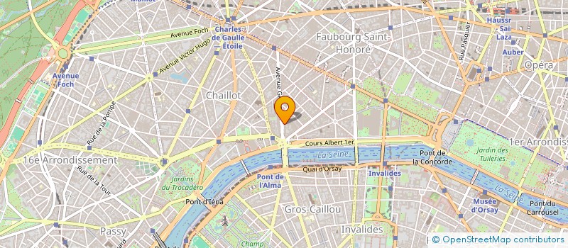 localisation de l'entreprise EUROPEAN LEISURE FRANCE  PARIS