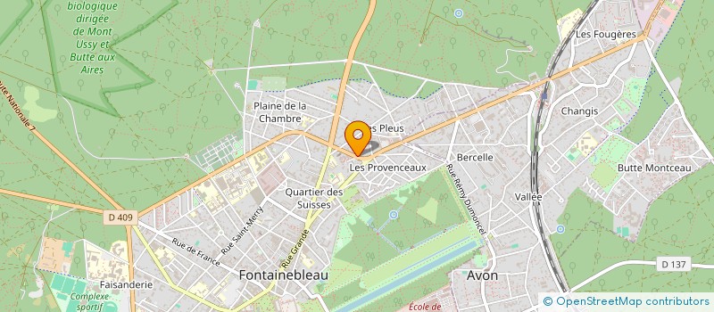 localisation de l'entreprise EUROPEAN MANAGEMENT MATERIALS FRANCE à FONTAINEBLEAU