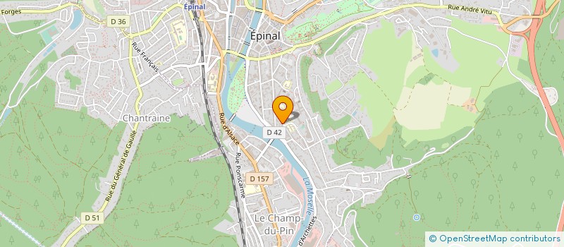 localisation de l'entreprise EUROPEAN MEDICAL RESPONSE  EPINAL