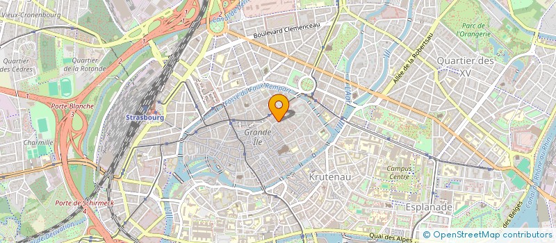 localisation de l'entreprise EUROPEAN PHOTONICS ASSOCIATION à STRASBOURG