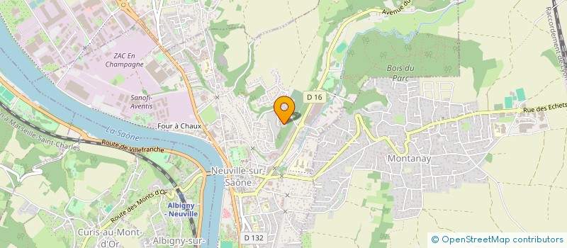 localisation de l'entreprise EUROPEAN-PROACTIVE YOUTH GENERATION (E-PAYG) à NEUVILLE-SUR-SAONE