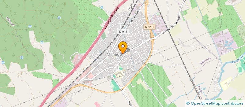 localisation de l'entreprise EUROPEAN QUALITY SERVICES  MILHAUD