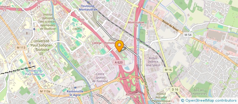 localisation de l'entreprise EUROPEAN SATELLITE SERVICES PROVIDER à TOULOUSE