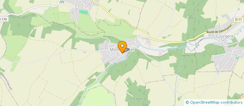 localisation de l'entreprise EUROPEAN SECURITY TRADING à MONTCHAUVET