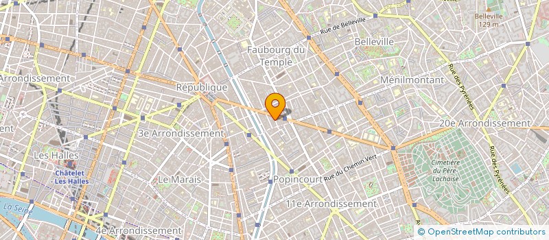 localisation de l'entreprise EUROPEAN SERVICES BATIMENT à PARIS