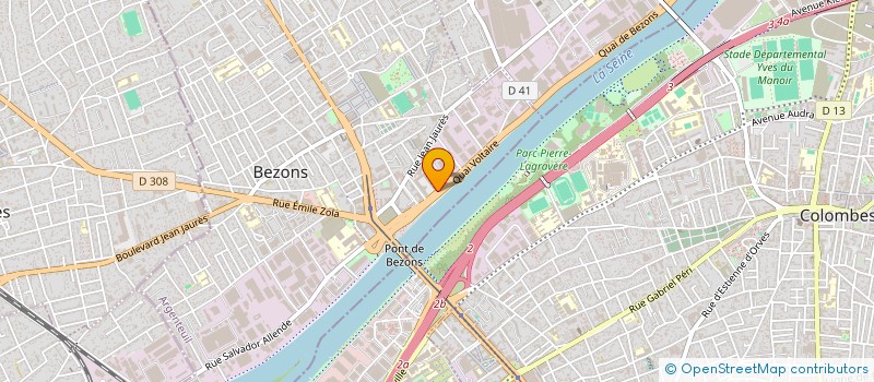 localisation de l'entreprise EUROPEAN SILICON TECHNOLOGIES à BEZONS