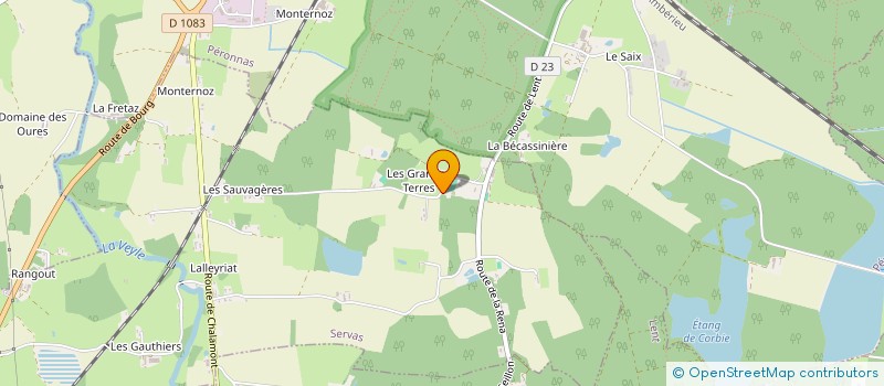 localisation de l'entreprise EUROPEAN STALLIONS RESORT  SERVAS