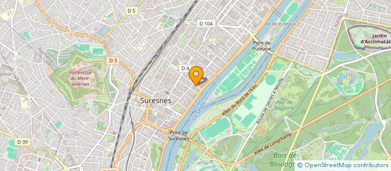 localisation de l'entreprise EUROPEAN SURPRICE à SURESNES