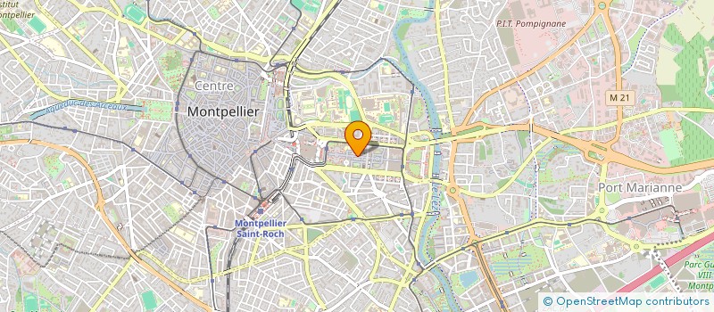 localisation de l'entreprise EUROPEAN TASTES à MONTPELLIER